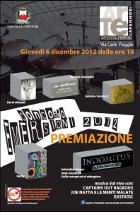 6 DICEMBRE 2012 EMERSIONI E DINTORNI AND THE WINNER IS.......